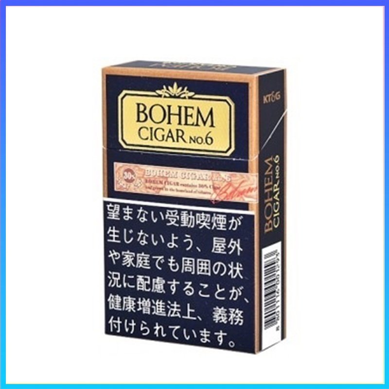 BOHEM寶亨雪茄6號香煙6mg BOHEM寶亨雪茄6號香煙6mg