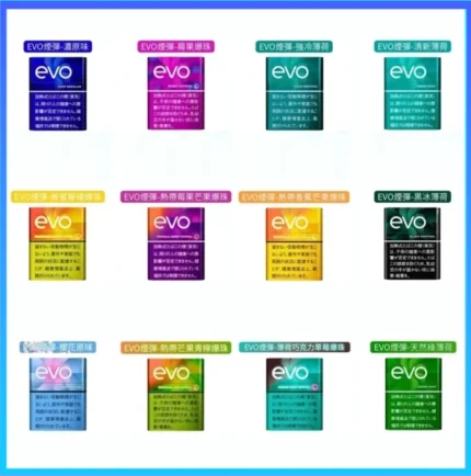 EVO煙彈香港專用Ploom x AURA煙機口味推薦種類官網