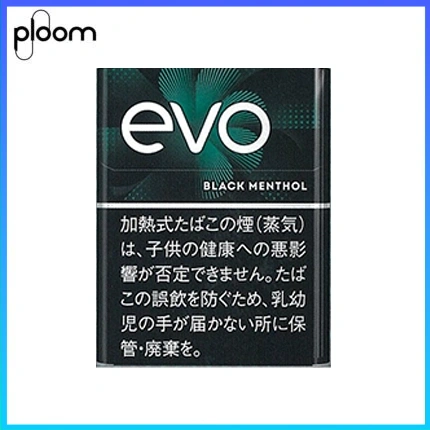 Ploom x AURA EVO Black Menthol黑冰薄荷煙彈