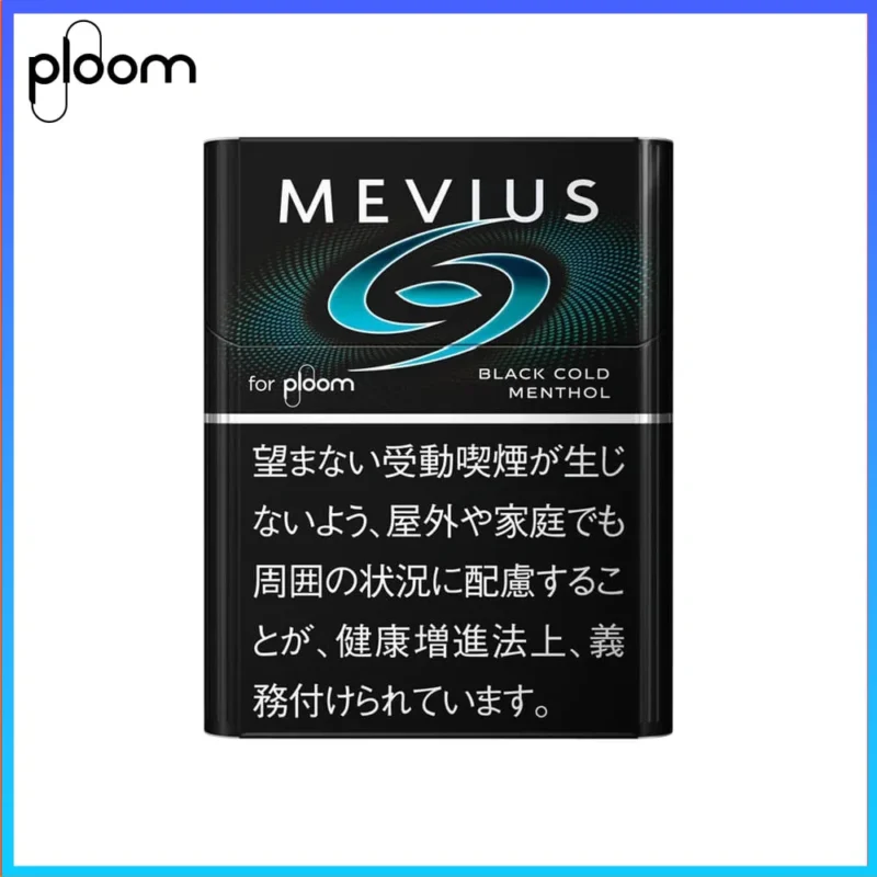 Ploom x AURA MEVIUS BLACK COLD黑冰薄荷煙彈