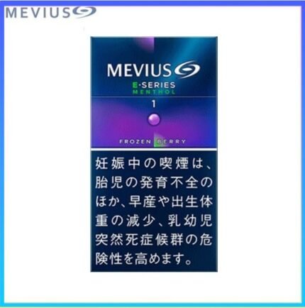 Mevius七星萬事發香煙E系列藍莓爆珠1mg